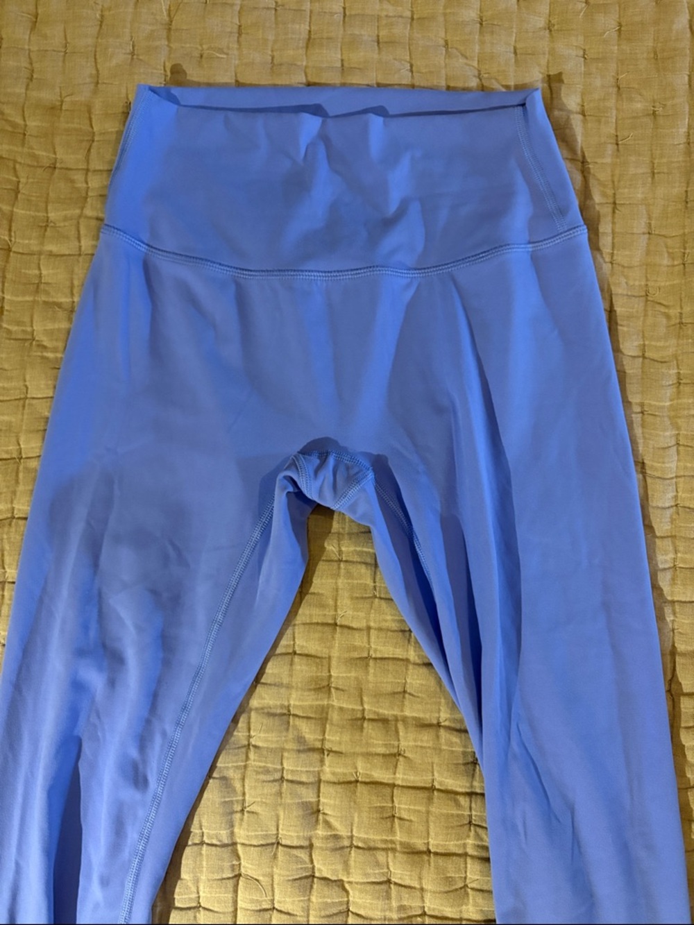 High-Rise Active Leggings in Periwinkle Blue
